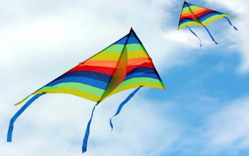 LET'S FLY A KITE...