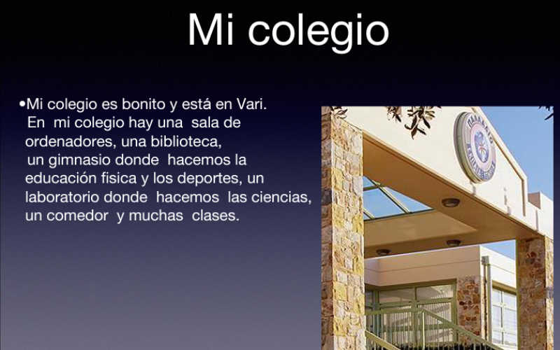 ¡MI COLEGIO!