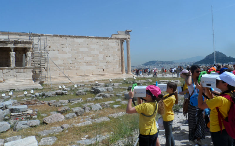 ΤΡΙΣΔΙΑΣΤΑΤΟ ΤΑΞΙΔΙ ΣΤΗΝ ΑΚΡΟΠΟΛΗ