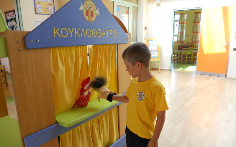 PUPPET THEATRE IN KINDERGARTEN!