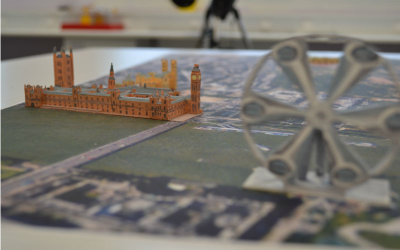 3D-HOUSES OF PARLIAMENT AND BIG BEN