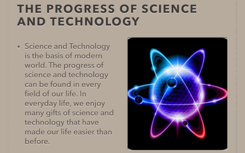 DEBATE IN CLASS: THE CONTRIBUTION OF SCIENCE TO PEACE