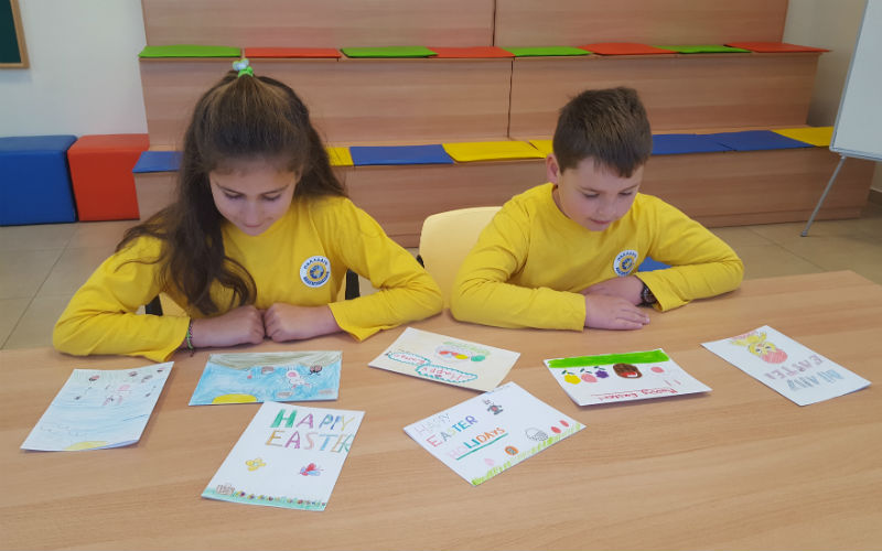 eTWINNING EASTER CARDS