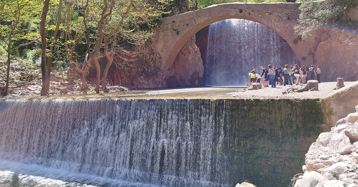 ΕΠΙΣΚΕΨΗ ΣΤΟΥΣ ΚΑΤΑΡΡΑΚΤΕΣ ΤΗΣ ΠΑΛΑΙΟΚΑΡΥΑΣ