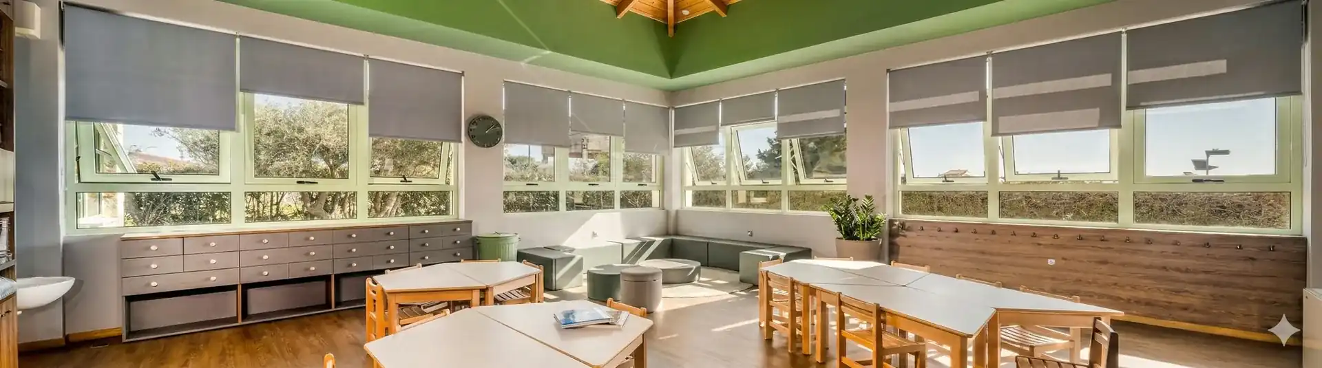 Kindergarten classroom environment